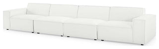 Modular Sectional Sofa Set, White, Fabric, Modern, Lounge Hotel Hospitality