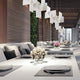 Coburg 1-Light Chandelier, Aluminium