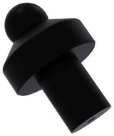 1" Cabinet Knob, Matte Black