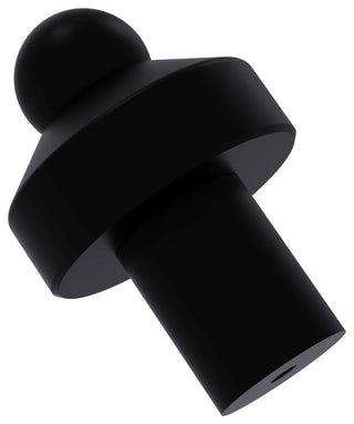 1" Cabinet Knob, Matte Black