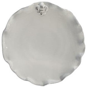 Fleur-de-Lis Salad Plates, Set of 4