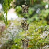 Rain Chain - Butterfly Pails