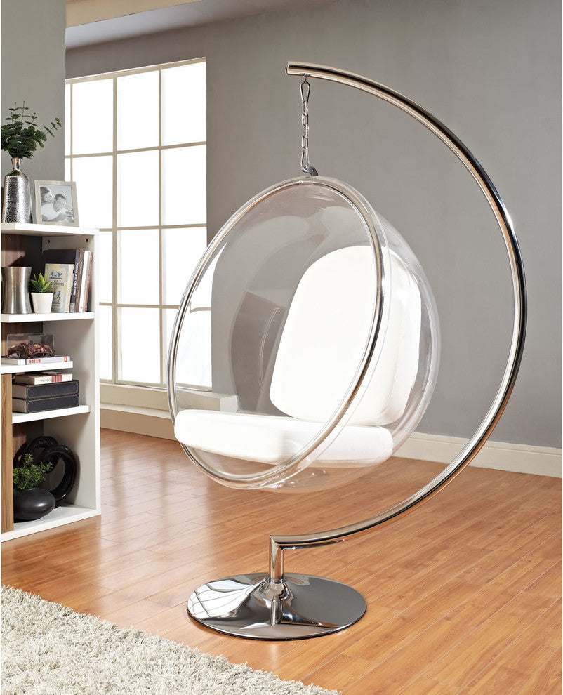 Modway Ring Lounge Chair, White