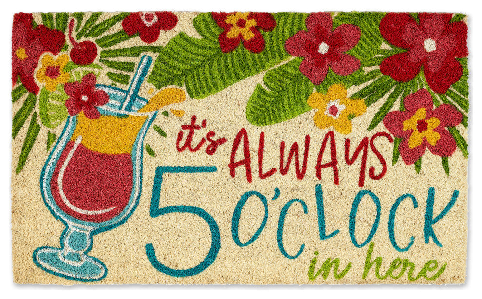 DII 5 O'clock In Here Doormat