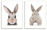 Adorable Bunny Cotton Tail Kid's Rabbit Blushing,10 x 15