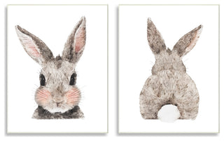 Adorable Bunny Cotton Tail Kid's Rabbit Blushing,10 x 15