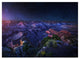 "Grand Canyon Night" Digital Paper Print by Juan Pablo De, 32"x24"