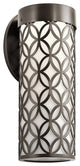 Kichler Cidney 16 inch Textured Architectural Bronze Outdoor Wall Light