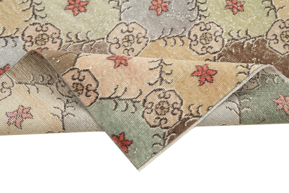 Rug N Carpet - Handwoven Oriental 4' 3'' x 7' 10'' Decorative Area Rug
