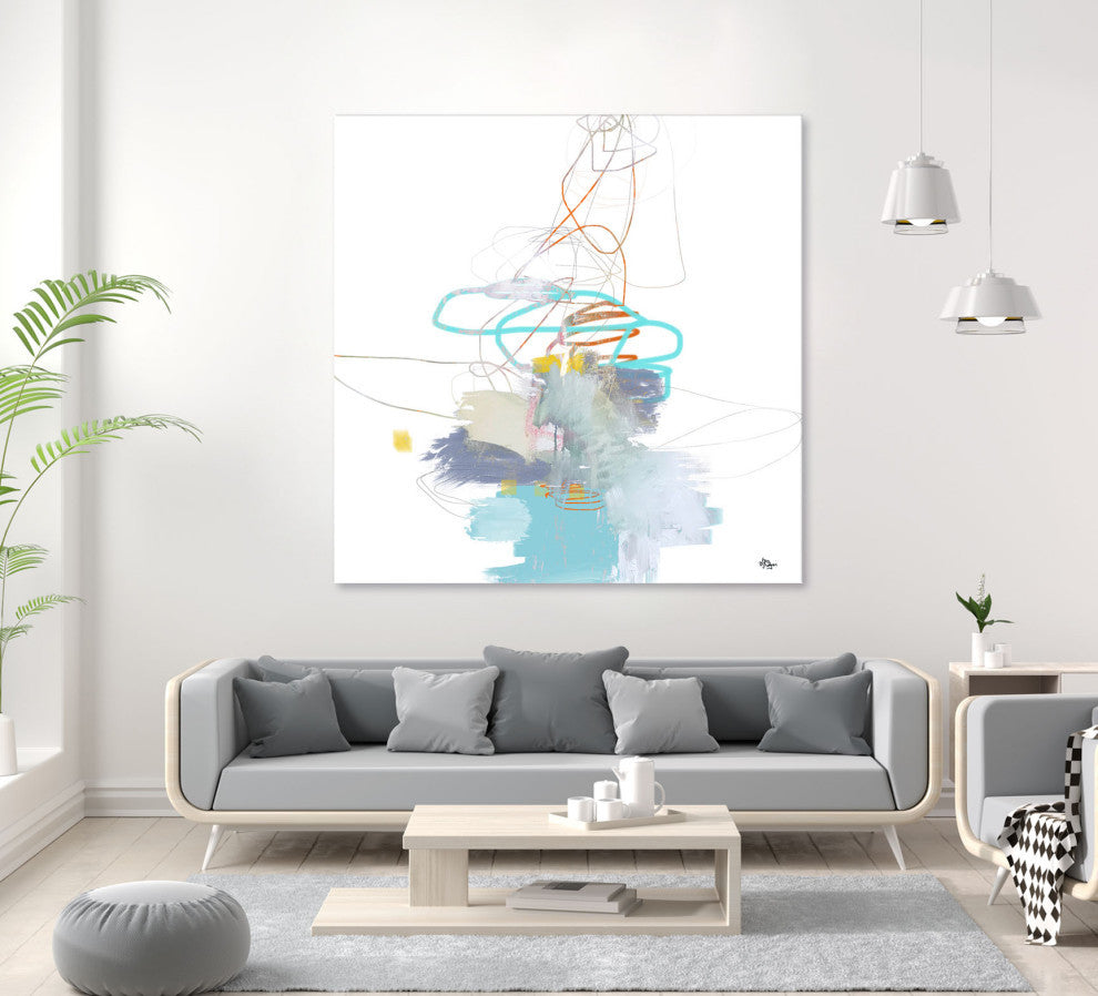Loving Life V - 84 x 84 by Lisa Ridgers