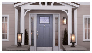 Maxim Lighting Bungalow 1-Light Wall Lantern in Bronze - 3153CDWSBZ