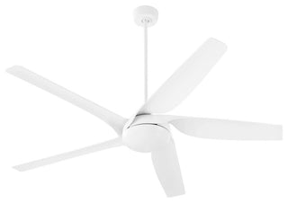 Quorum International 41655 Fury 65" 5 Blade Indoor Ceiling Fan - Studio White