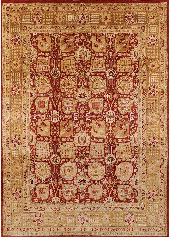 Ahgly Company Indoor Rectangle Mid-Century Modern Area Rugs, 5' x 8'