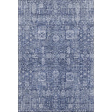 Premium Machine Washable Mayfield AMF637 Navy 5' x 7'6" Rug