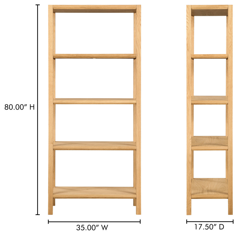 Nolan Bookcase Natural