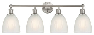 Innovations 616-4W-SN-G381 4 Light Bath Vanity Light, Brushed Satin Nickel