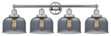 Bell 4-Light 33.5" Bath Vanity-Light Polished Chrome