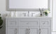 48" Backsplash, Calacatta White