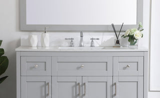48" Backsplash, Calacatta White
