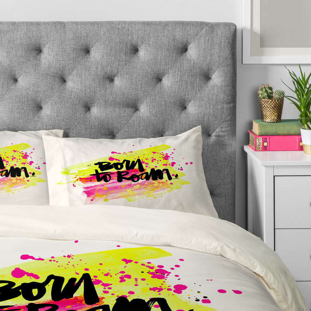 Deny Designs Kal Barteski BORN TO ROAM Pillowcase