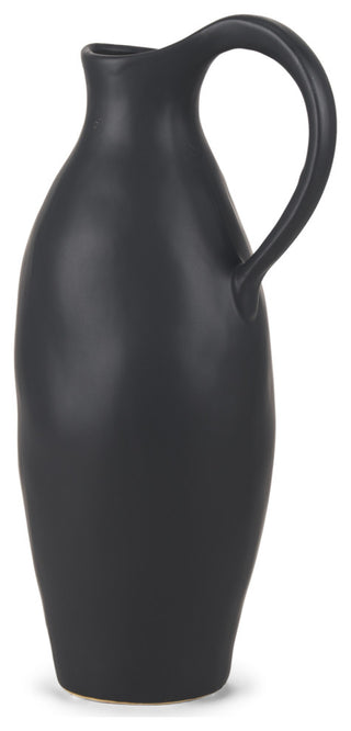 Valora Black Vase