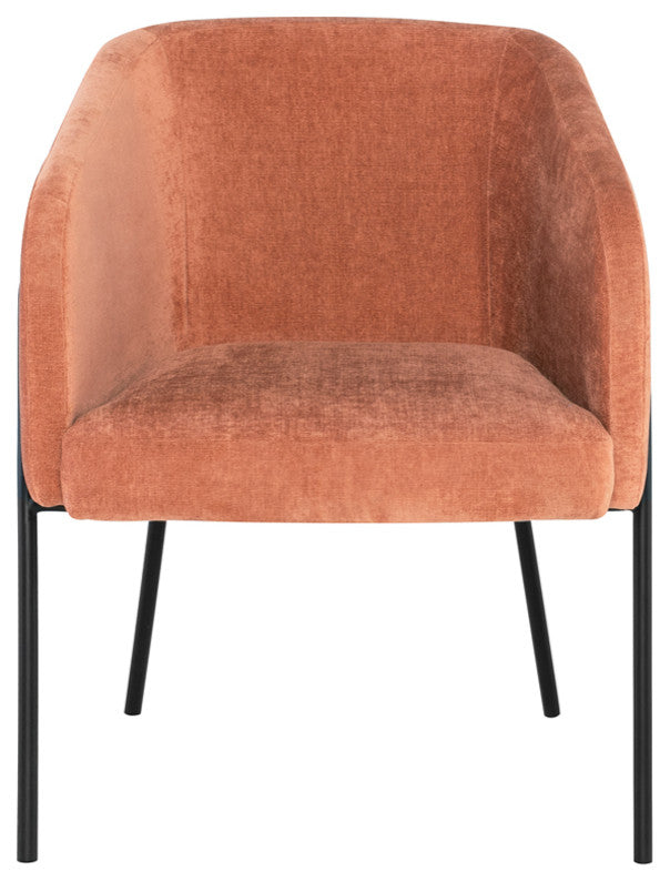 Estella Nectarine Fabric Dining Chair