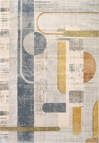 Dynamic Rugs Elixir Polyester Area Rug 5161-999 Multi, 7.10x10.10
