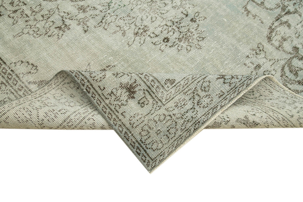 Rug N Carpet - Handwoven Turkish 5' 7" x 9' 7" Unique Overdyed Area Rug
