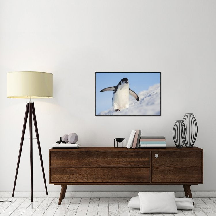 "Running Up That Hill" Framed Canvas Giclee by Hillebrand Breuker, 37x25"