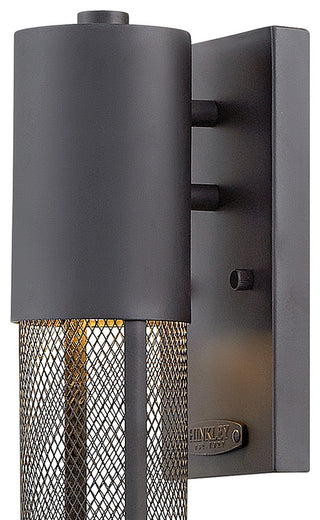 Hinkley Aria Medium Wall Mount Lantern, Black