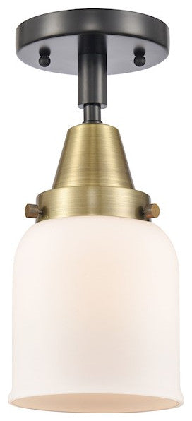 INNOVATIONS LIGHTING 447-1C-BAB-G51-LED Small Bell Flush Mount