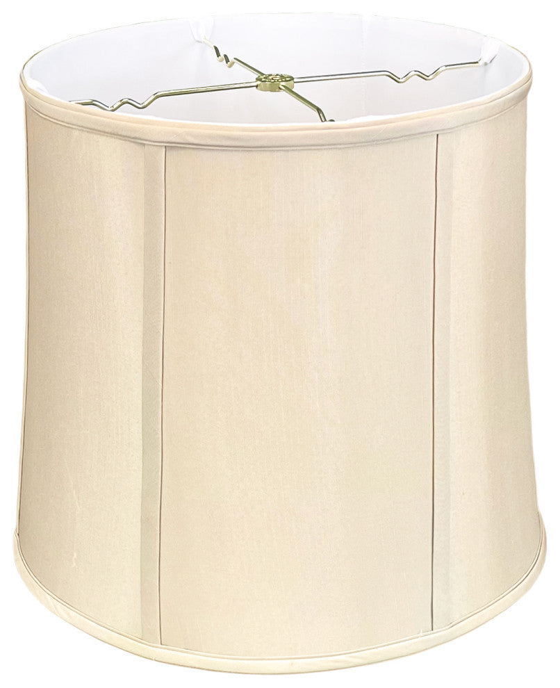 Royal Designs Drum Lamp Shade, Beige, 14x15x15, Single