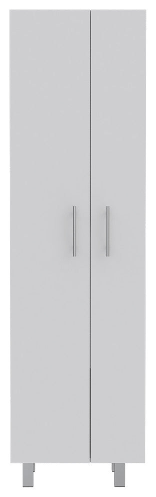 Norway Broom Closet Pantry, White