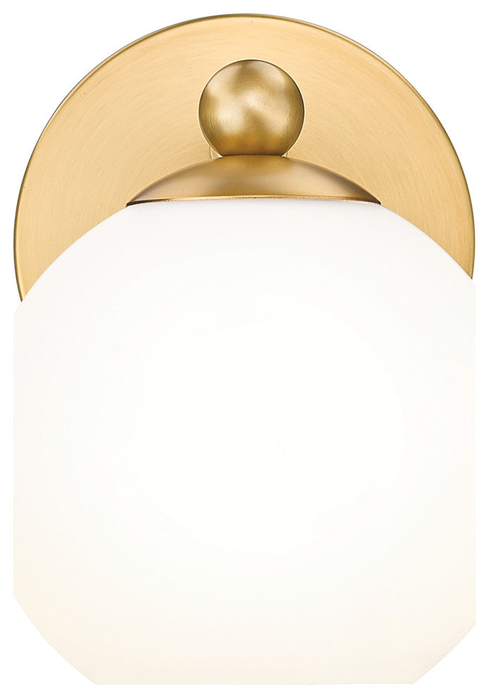 Z-LITE 1-Light Wall Sconce, Modern Gold