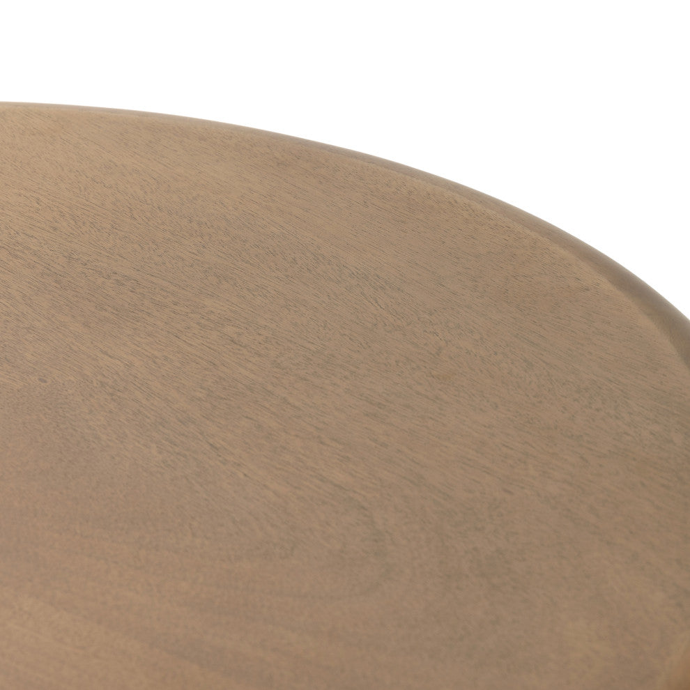Zach Coffee Table-Burnished Parawood