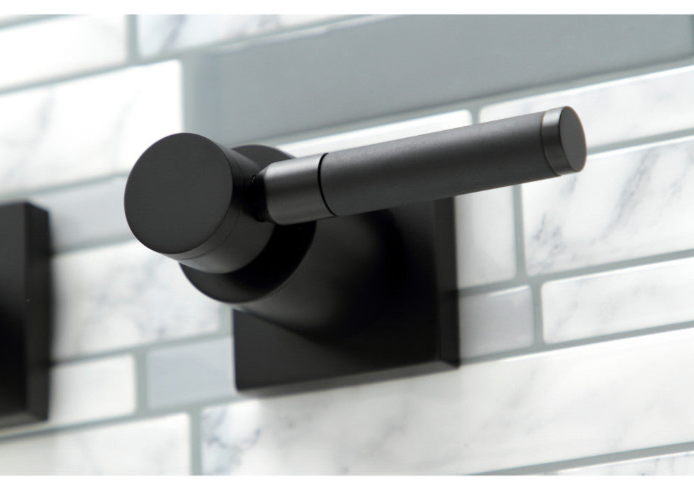 KS6050DKL Wall Mount Tub Faucet, Matte Black