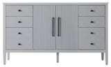 Home Living 60" Single Bathroom Vanity, Grey