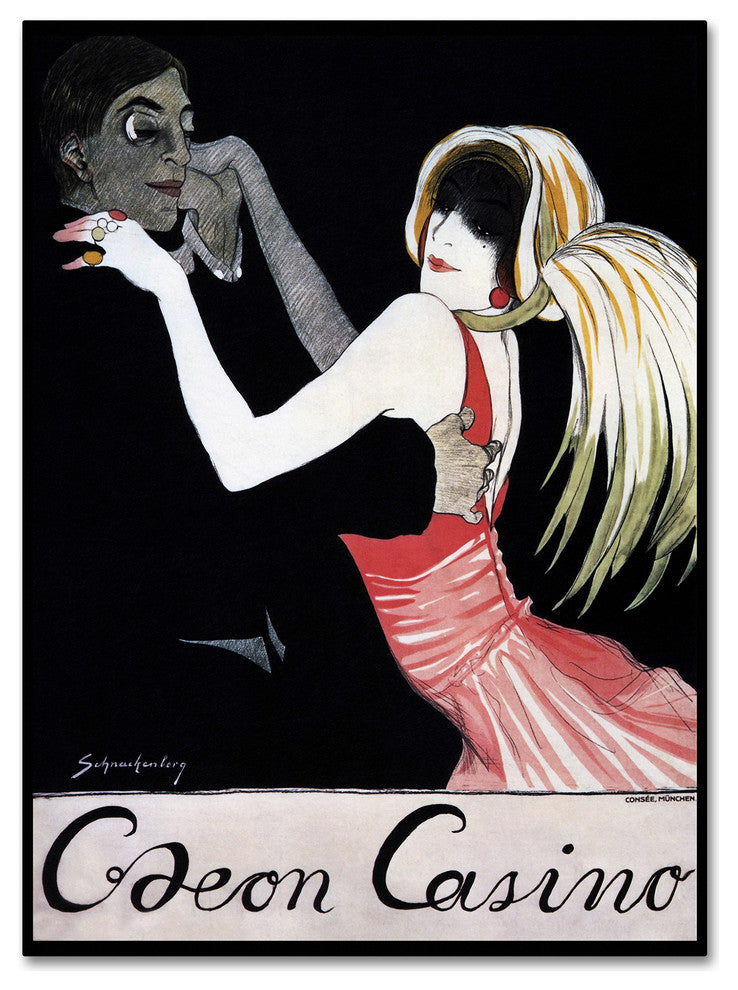 Vintage Lavoie '1912 Odeon Casino' Canvas Art, 14" x 19"