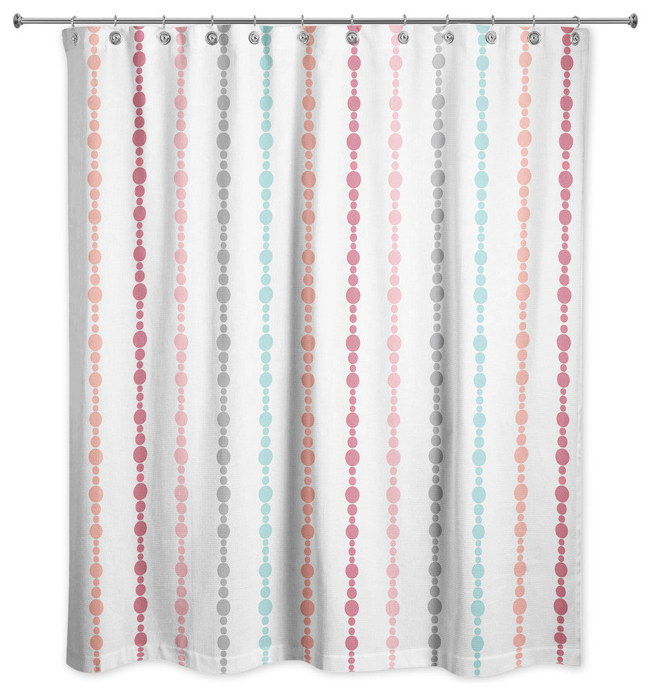 Colorful Dream Beads Shower Curtain