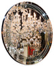 Montreal Round Wall Mirror with LED Lighting
