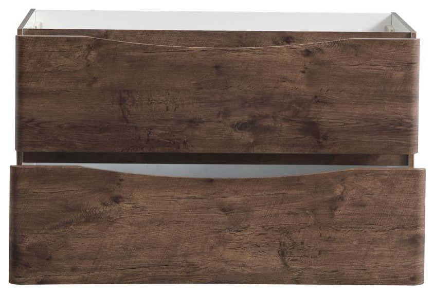 Fresca FCB9148RW Tuscany 48" Rosewood Free Standing Modern Bathroom Cabinet