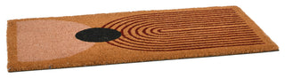Abstract Print Coir Doormat