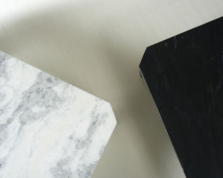 Safavieh Couture Daysi Marble Coffee Table, Black