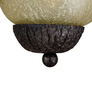 Sierra 9" Wall Light Black Walnut