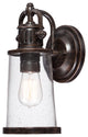Quoizel SDN8405IB One Light Outdoor Wall Lantern Steadman Imperial Bronze