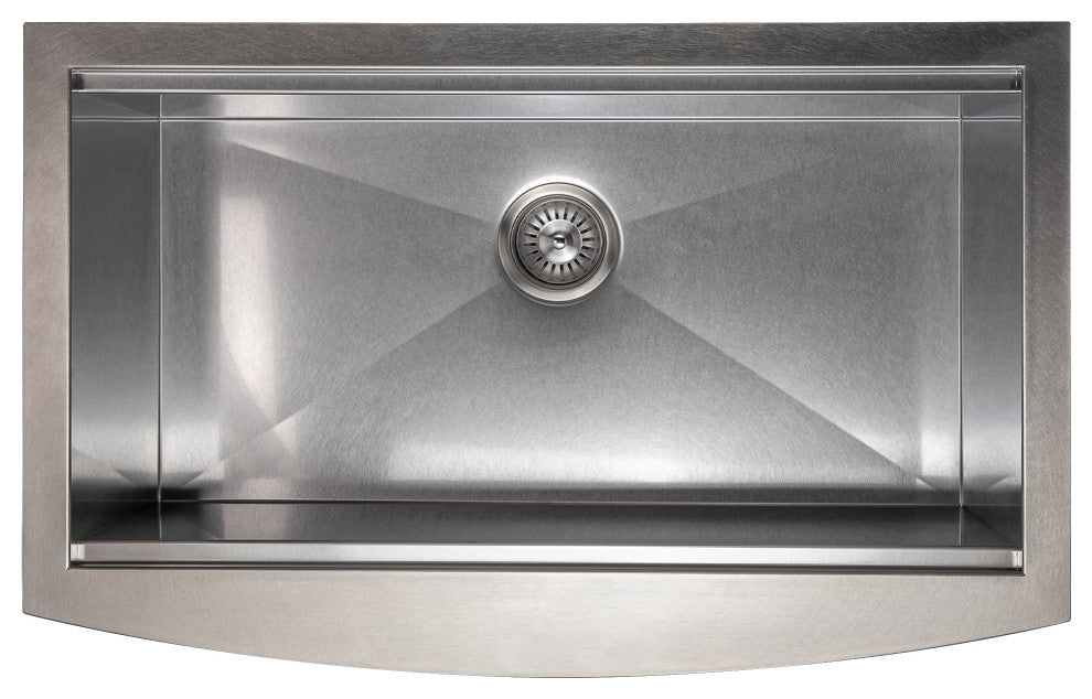 33" Moritz Apron Mount Kitchen Sink in Fingerprint Resistant Stainless Steel