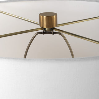 Uttermost Americana Aged Black Table Lamp