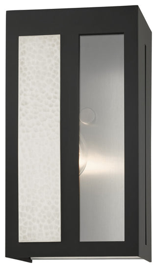 Black Contemporary, Nautical, Sophisticated Outdoor Wall Lantern