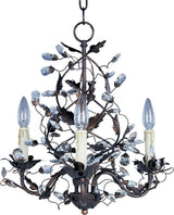 Maxim 2850 Elegante 18"W 3 Light Chandelier - Oil Rubbed Bronze