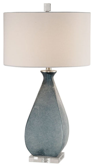 Uttermost Atlantica Ocean Blue Lamp